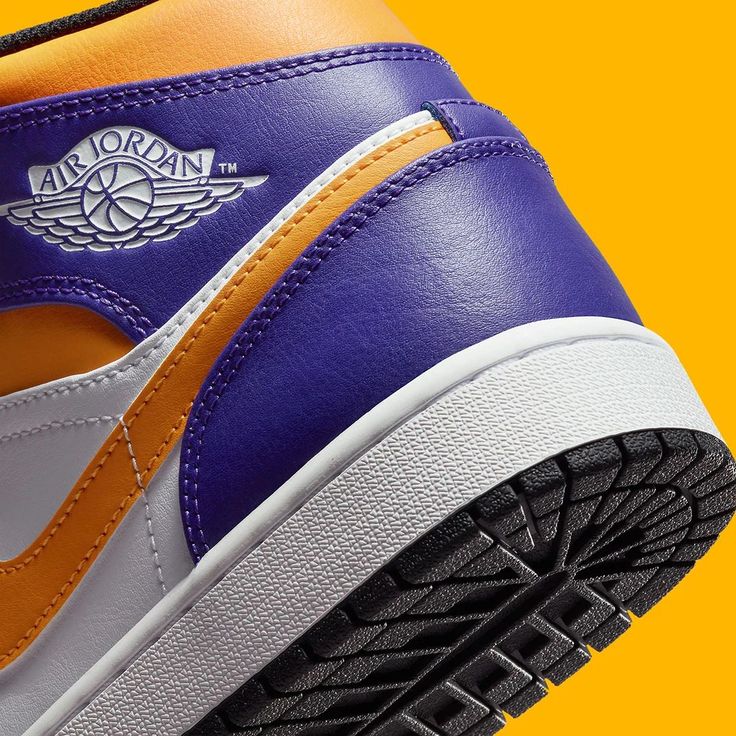 Jordan 1 Mid "Lakers"