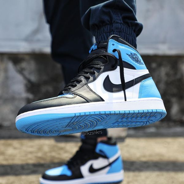 Jordan 1 High "UNC Toe"  💙