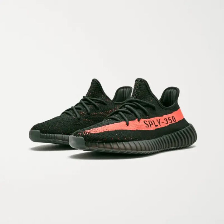 Yeezy 350 "Core Black Red" ❤️