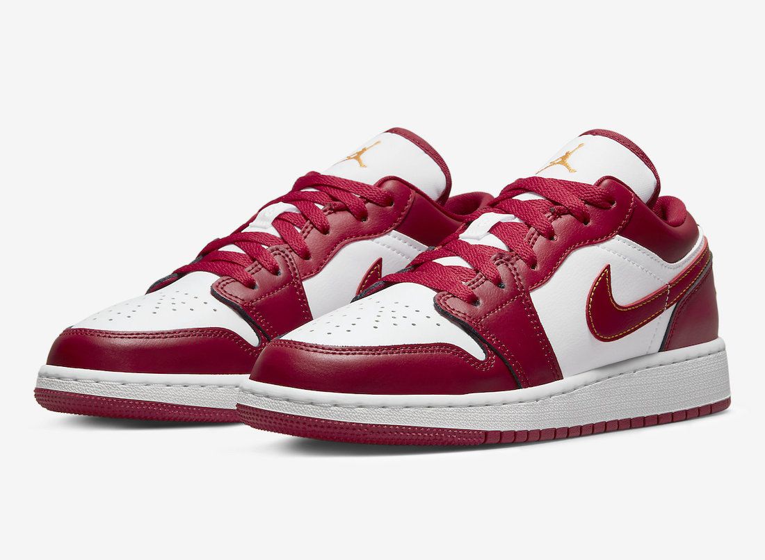 Jordan 1 low "Cardinal Red"