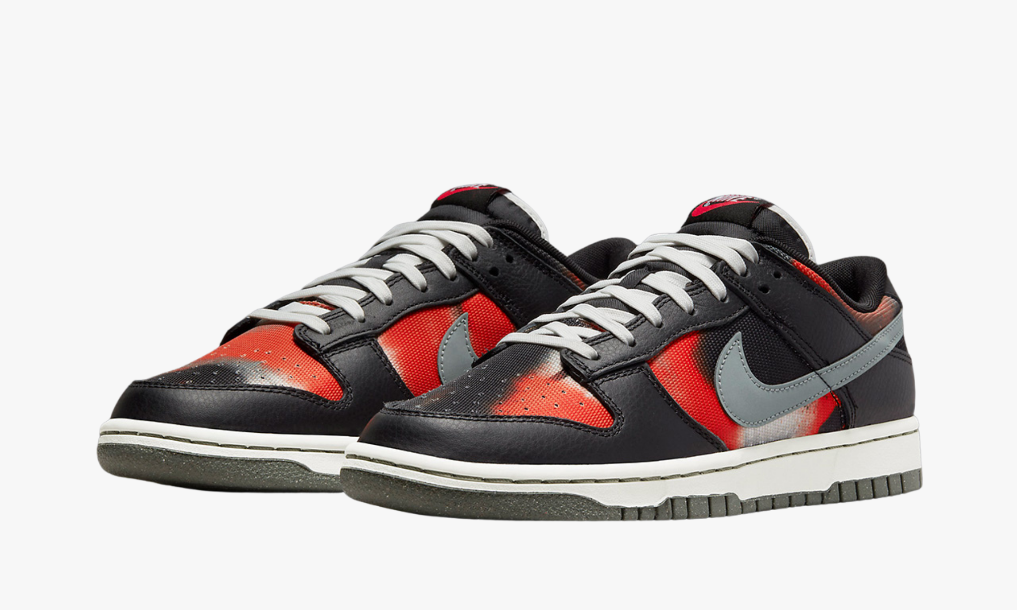 Dunk low "Grafitti Black Red"